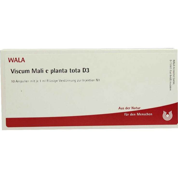 Viscum Mali e planta tota D 3 Ampullen, 10X1 ml