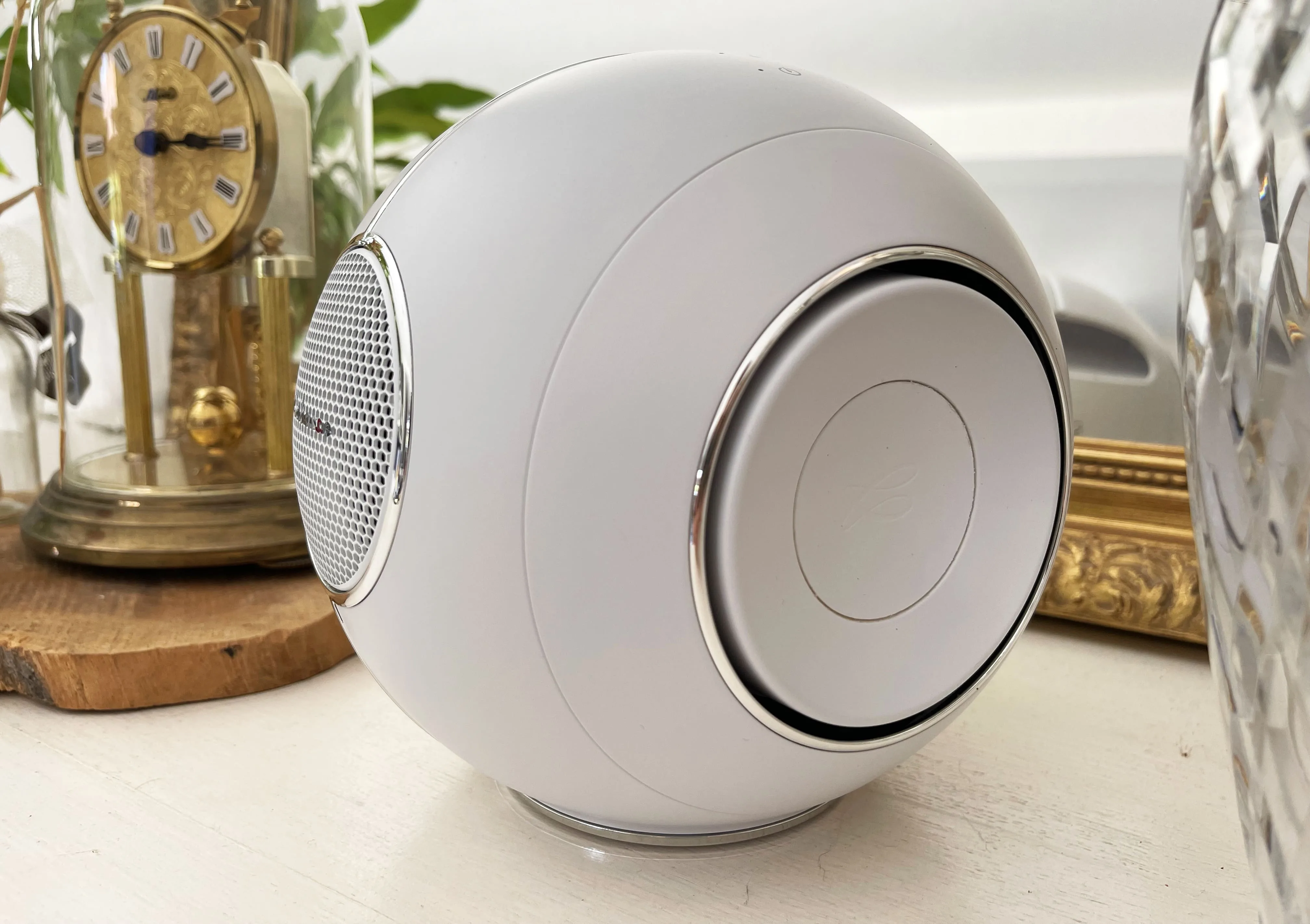 Cabasse The Pearl Myuki Blanc Enceintes Bluetooth portables