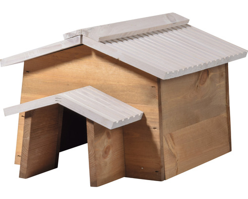 Egelvoederstation dobar 55 x 38 x 28 cm bruin wit