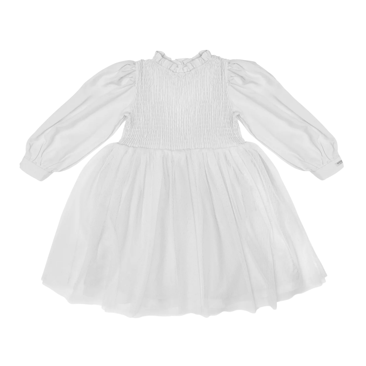 Janice Dress | Crispy White