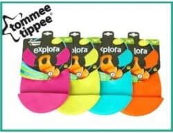 Tommee Tippee Explora Roll''n''Go, Søle-/matsmekke, Flerfarget, 7 måned(er), Monokromatisk, Snap, Silikon