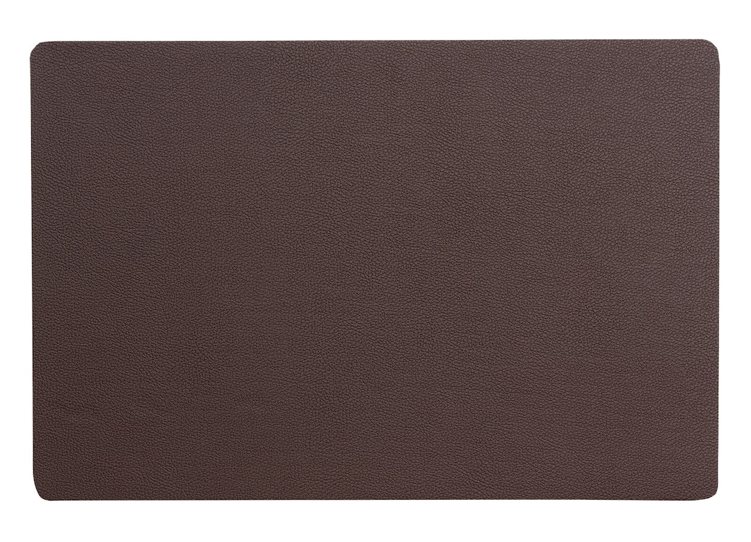 kela Platzdeckchen FELIA 30 x 45 cm Kunstleder braun