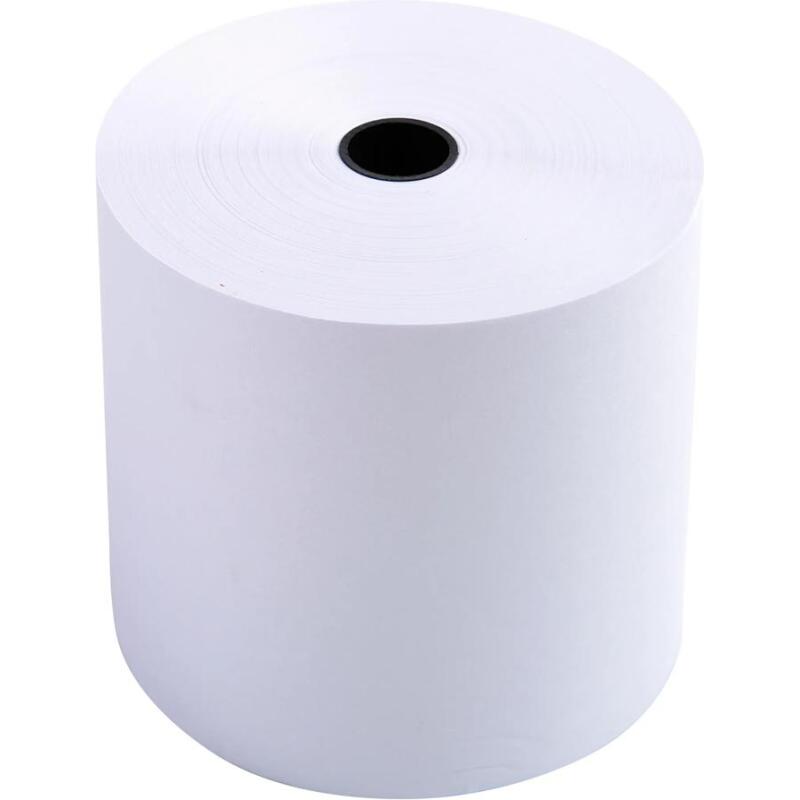 Bobines Caisses Exacompta 7680120V - l 76 mm x L 55 m, Ø 80 mm - 1 pli(s) - paquet de 10