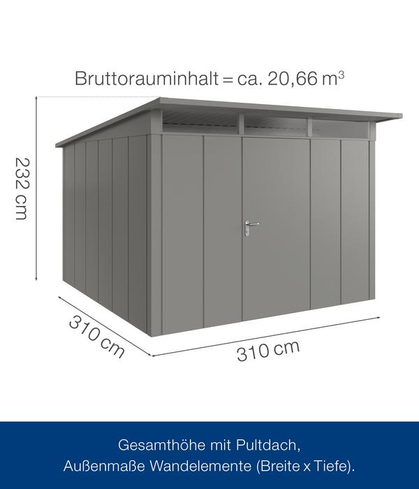 Hörmann Metallgerätehaus Juno JPD14 L-Sk