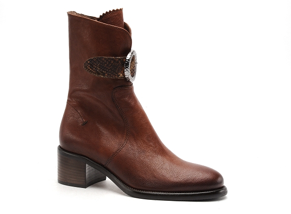 Muratti boots bottine talons femme rosureux marron