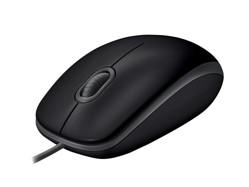 Logitech Maus B110 Silent Geräuscharme USB-Maus für Links- und Rechtshänder