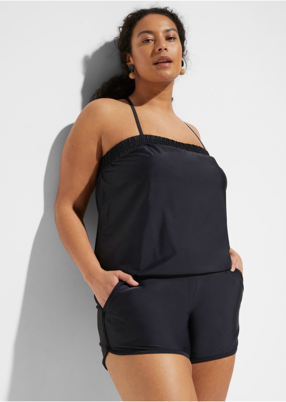Combishort de bain avec slip intérieur