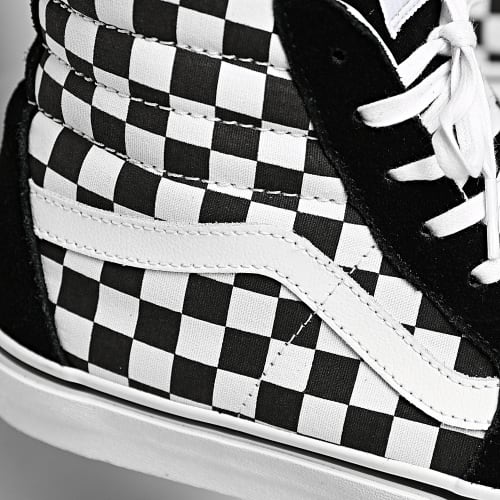 Baskets Sk8 Hi 32QGHRK Checkerboard Black True White