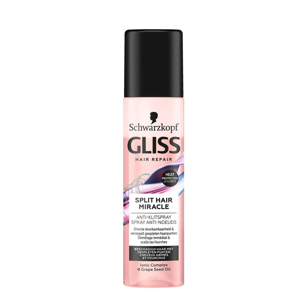 Split end Miracle Anti-klit spray - 6 x 200 ml - voordeelverpakking
