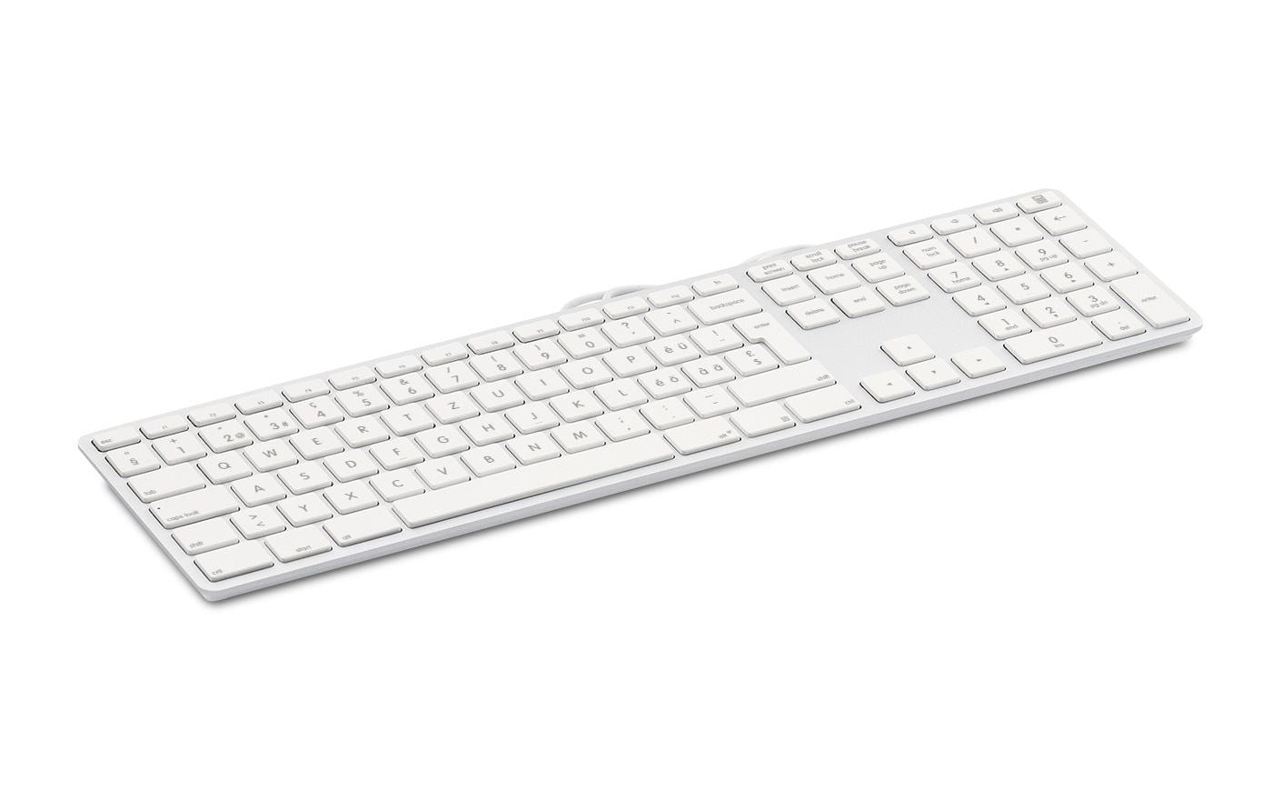 Tastatur KB-3421 USB SilberRobuste USB-Tastatur mit zwei USB-Ports