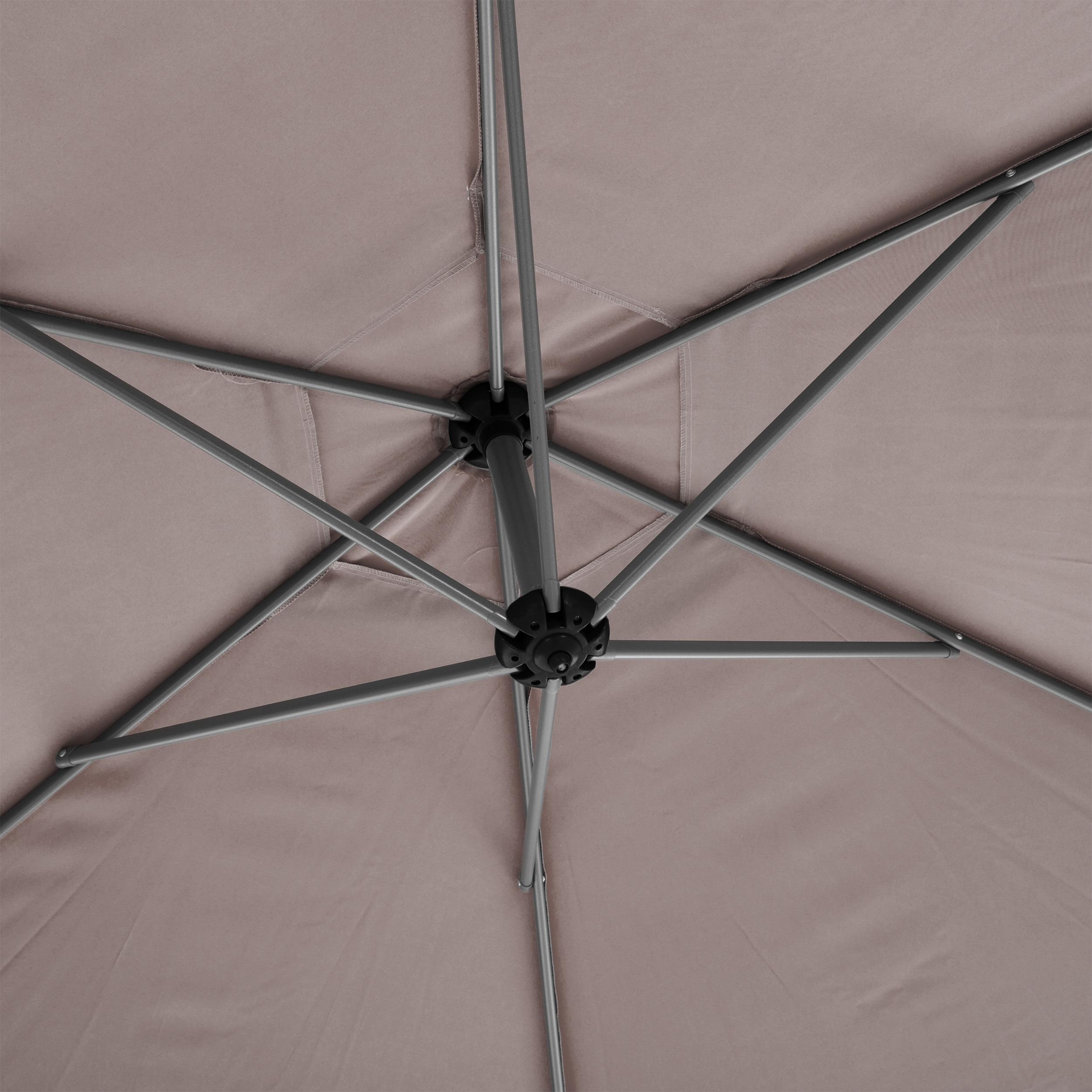 PARASOL DECENTRE 3M MANOA TAUPE