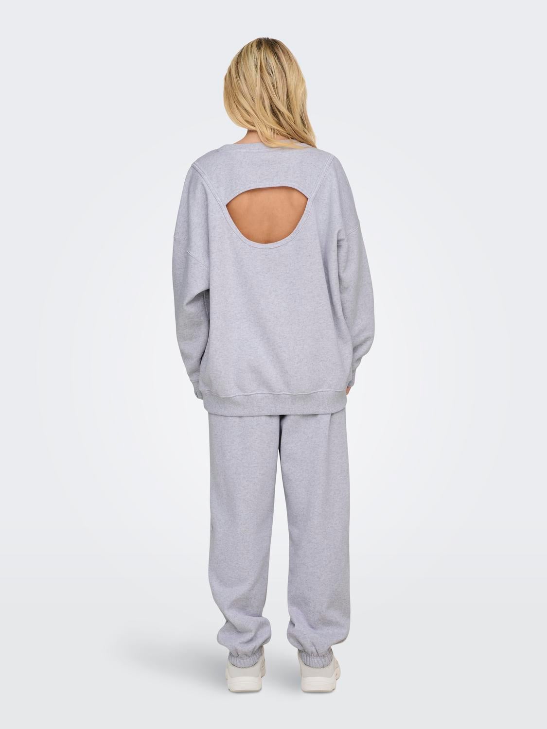 ONLELLIOT Sweatshirt Light Grey Melange