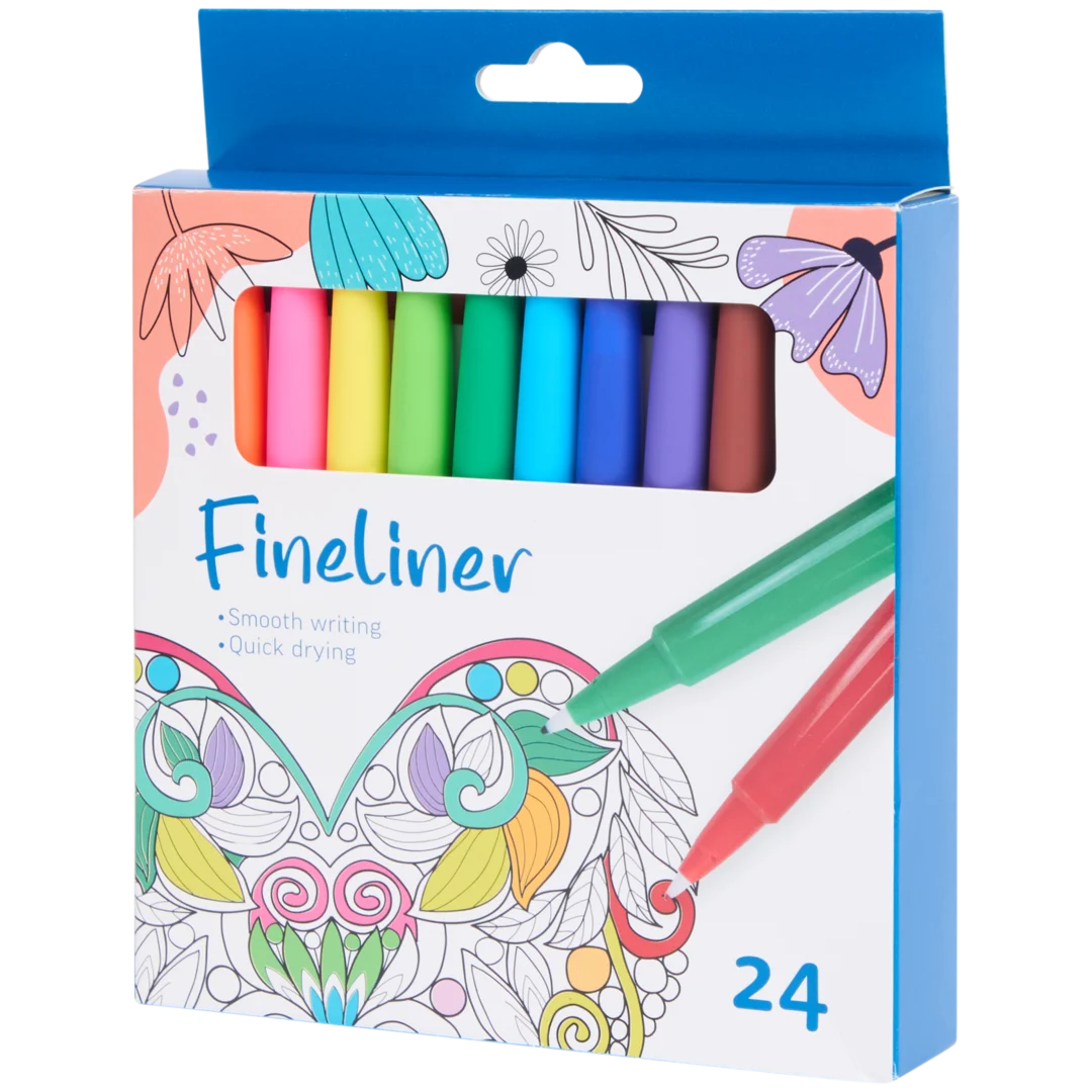 Fineliners 24 stuks