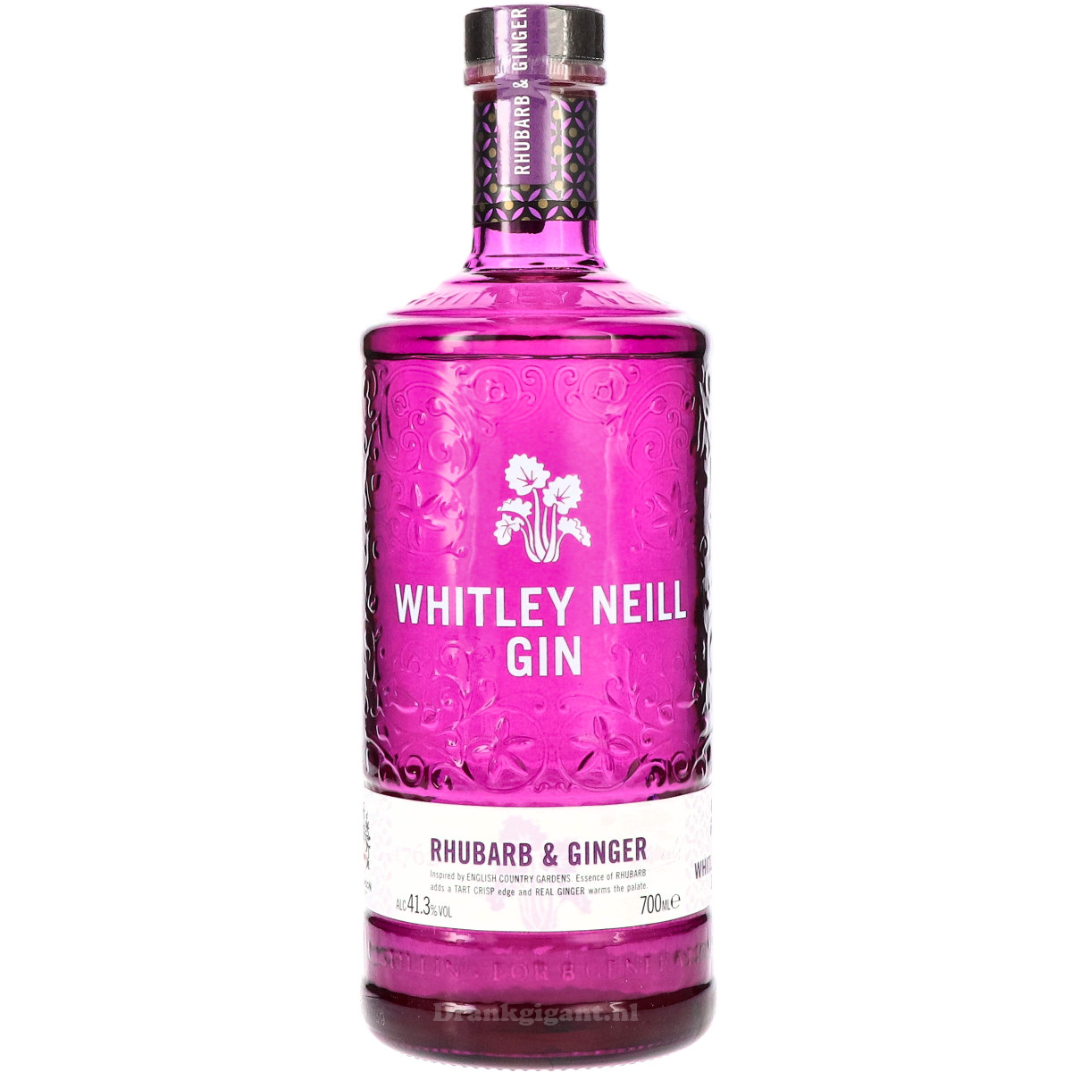 Whitley Neill Rhubarb & Ginger Gin 70 cl