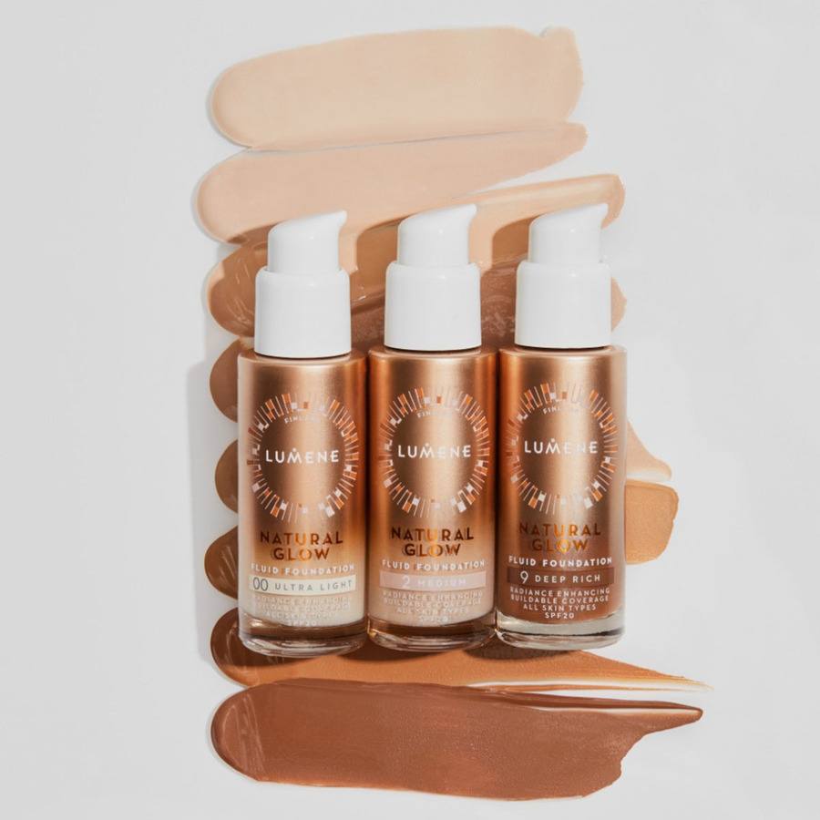 Lumene Natural Glow Fluid Foundation SPF20 1.5 Fair 30ml