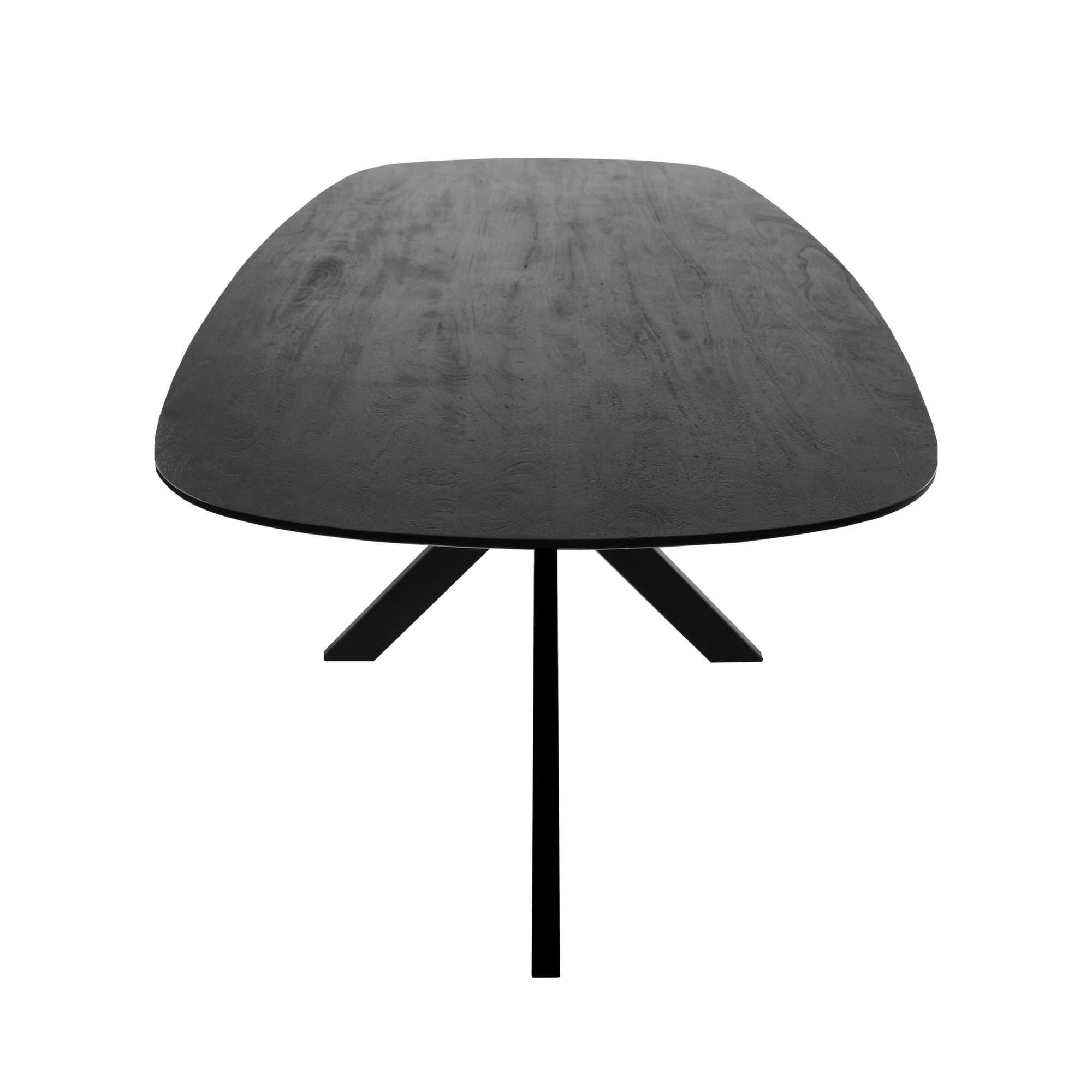 Kick eettafel Dana - 180cm zwart