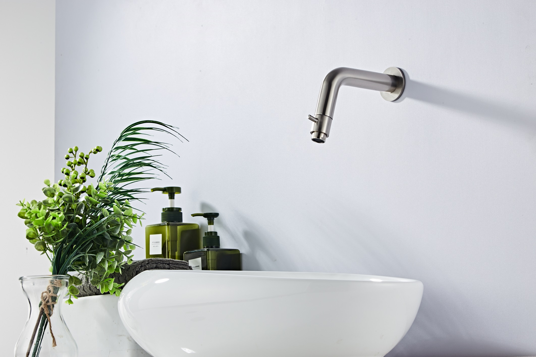 Saniclear Exclusive inbouw toiletkraan RVS
