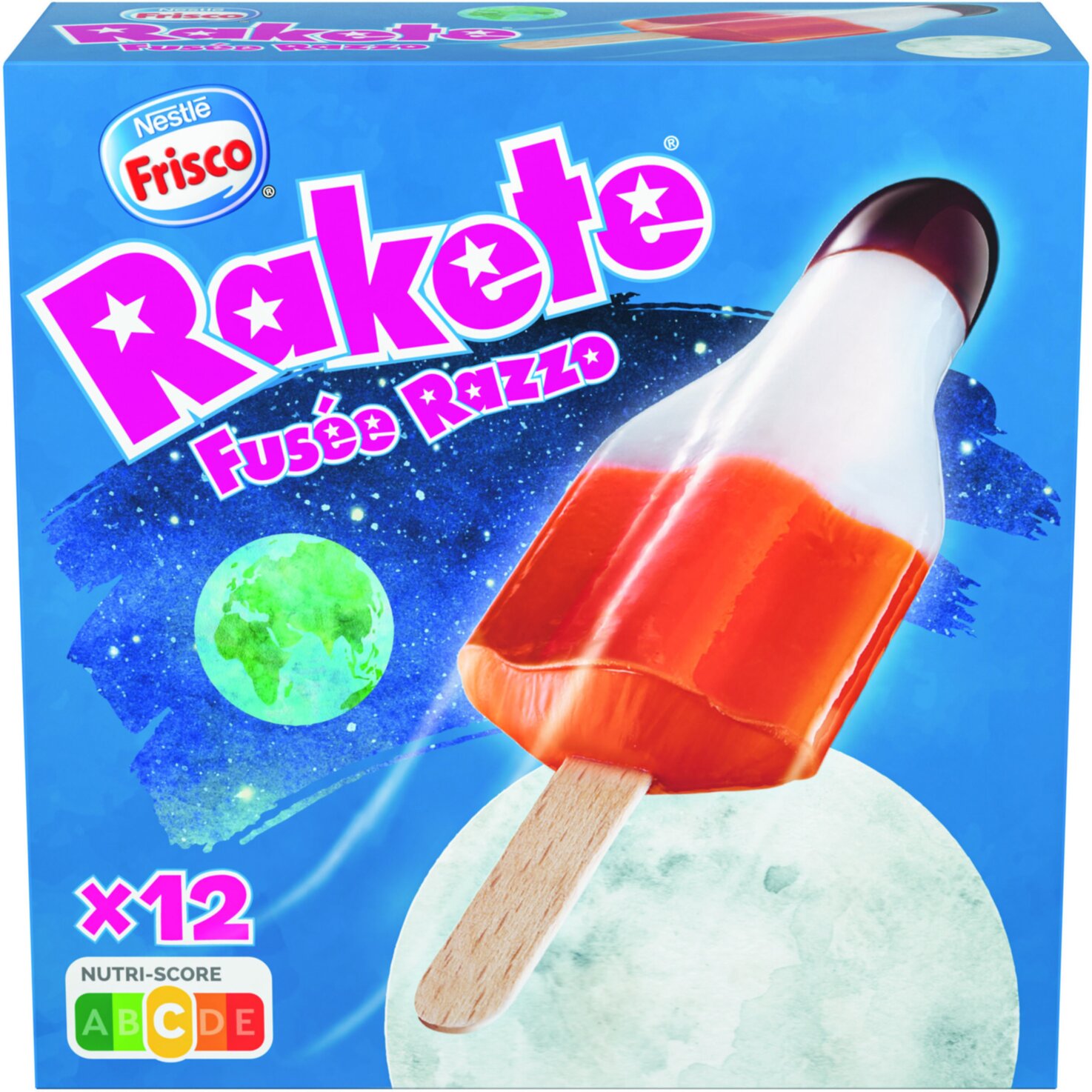Frisco Wasserglace Rakete 12 Stück -