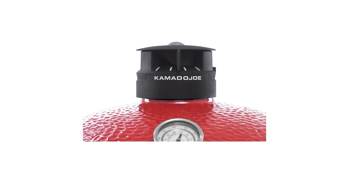 Kamado JoeClassic II houtskoolbarbecue  (Rood/zwart, Ø 46 cm)