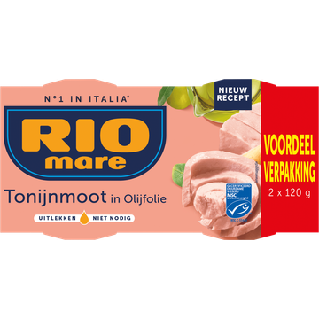 Rio Mare Tonijnmoot in Olijfolie MSC 2 x 120 g