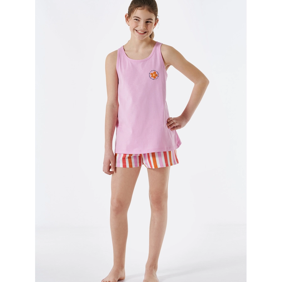 Schiesser Pyjama Organic Cotton rosa