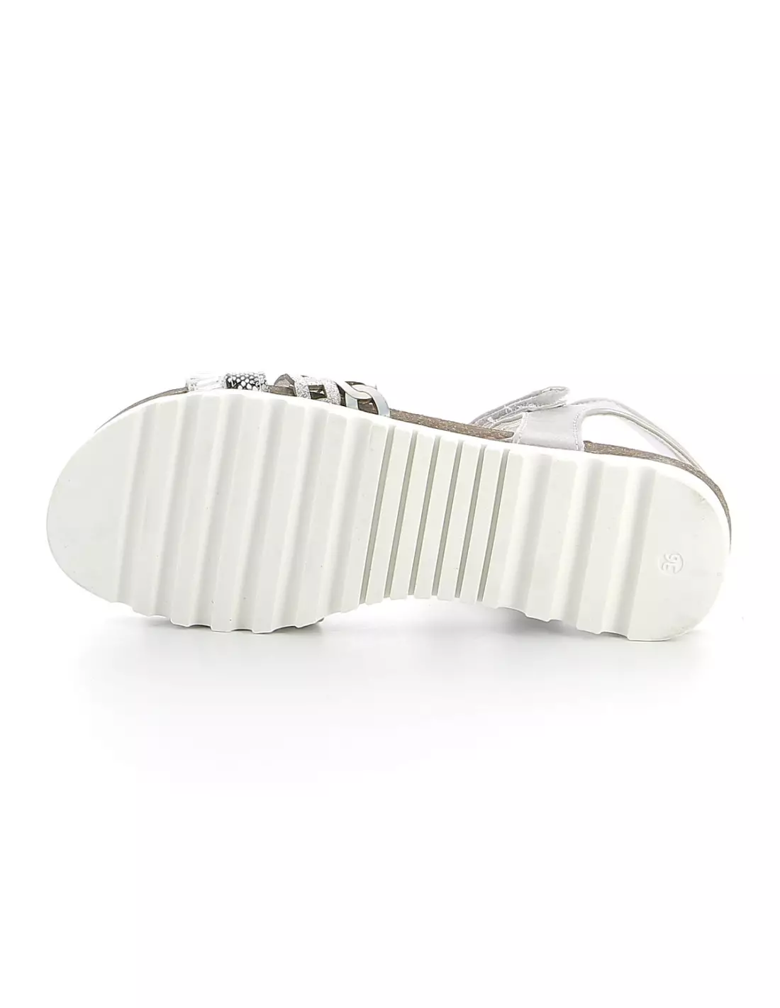 ASSO BACA - Sandales & nu-pieds Silver