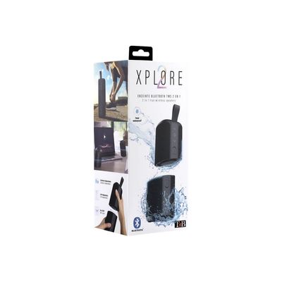 T'nB XPLORE - enceinte sans fil Bluetooth - waterproof - séparable en 2 - noir