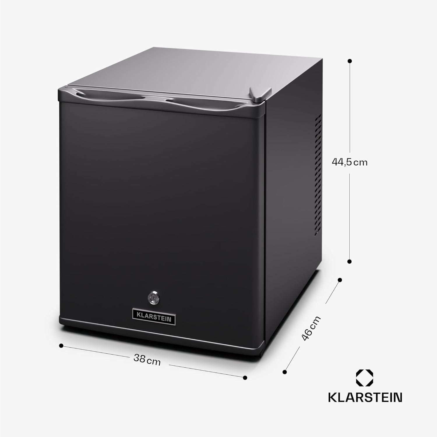 Klarstein Mini réfrigérateur et congélateur intérieur Réfrigérateur 28 L avec étagères réglables