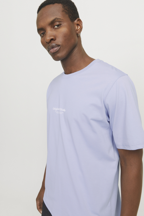 Jack & Jones paarse heren t-shirt