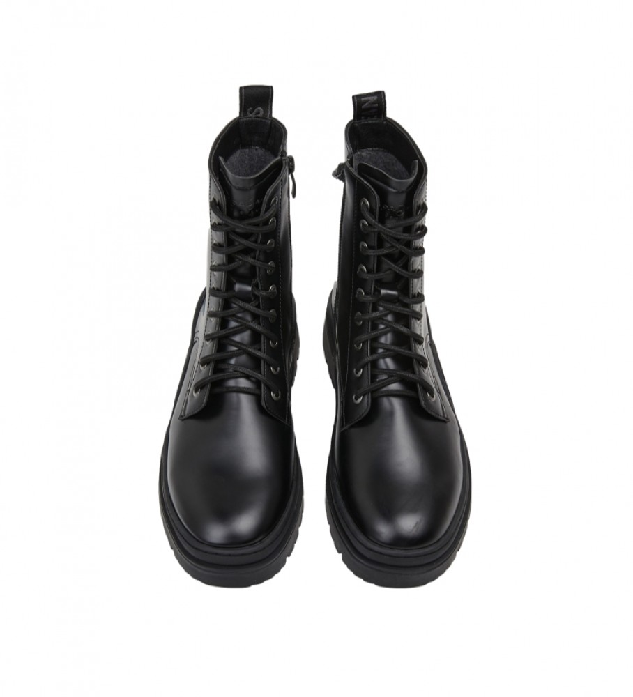 Bota Pepe Jeans Soda Track para homem, preta