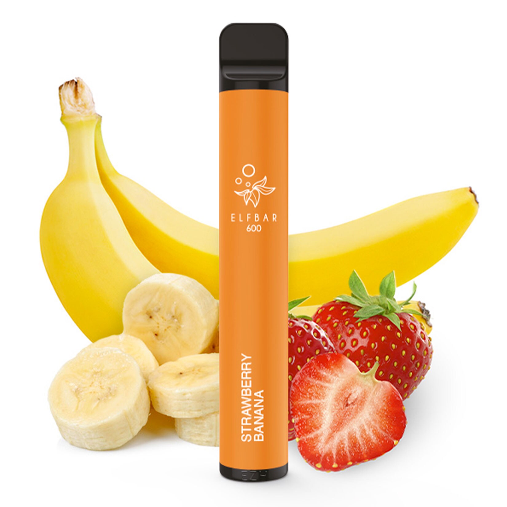 Elf Bar 600 Einweg E-Zigarette Strawberry Banana, 2 ml, 2.0% Nikotin