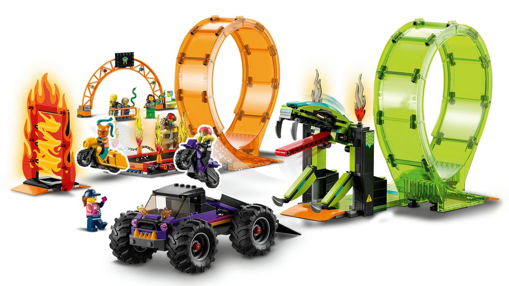 LEGO City - Stuntarena med dobbelt loop (60339)