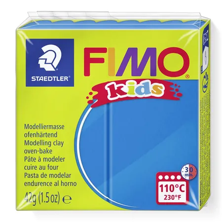 STAEDTLER® FIMO® kids Modelliermasse blau, 42g