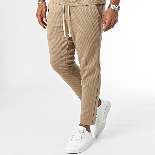 Ensemble Tee Shirt Et Pantalon Beige