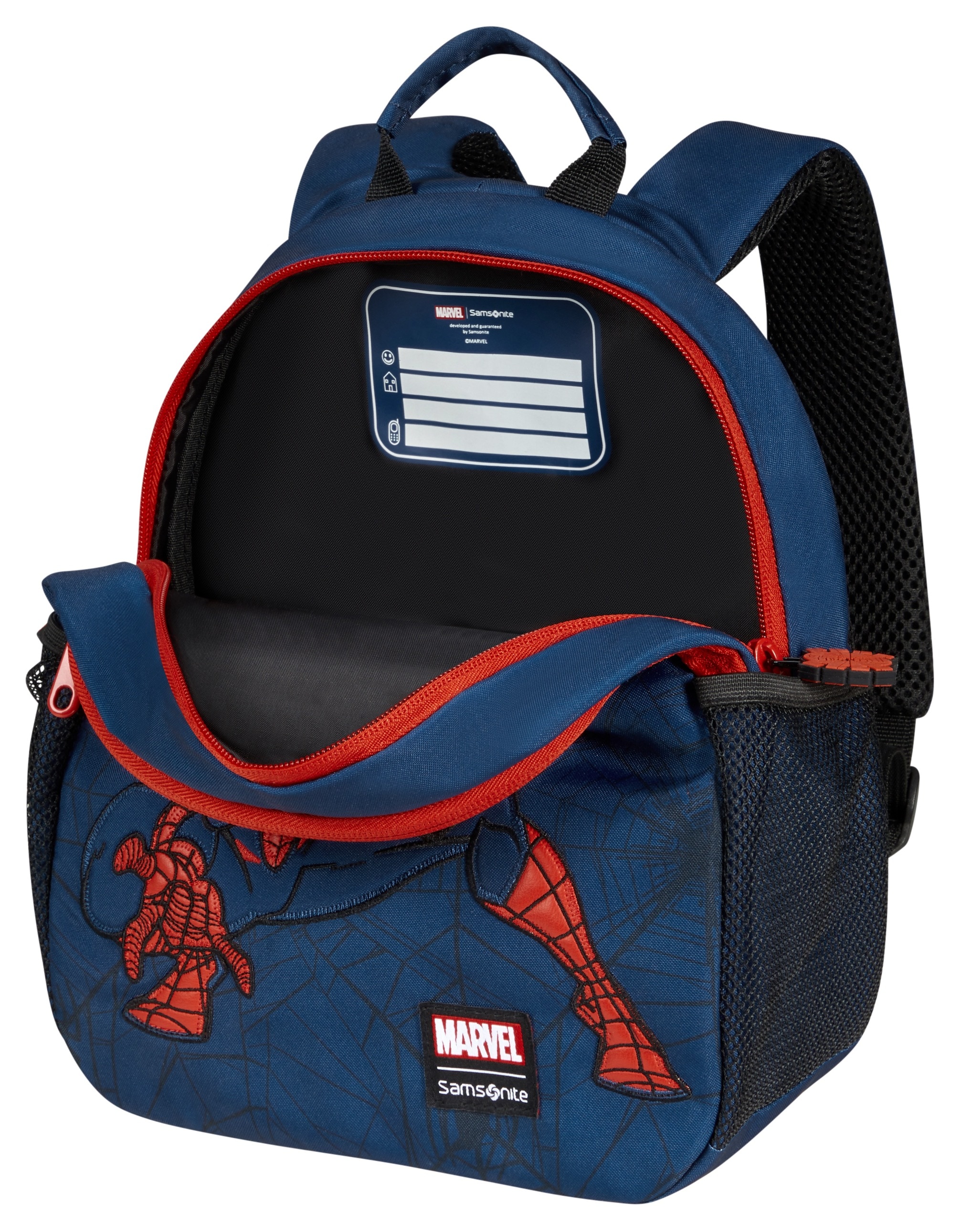 Samsonite Kinderrucksack »Disney Ultimate 2.0 BP S Marvel Spiderman web« Kinder Freizeitrucksack Kindergartenrucksack  aus recyceltem Material