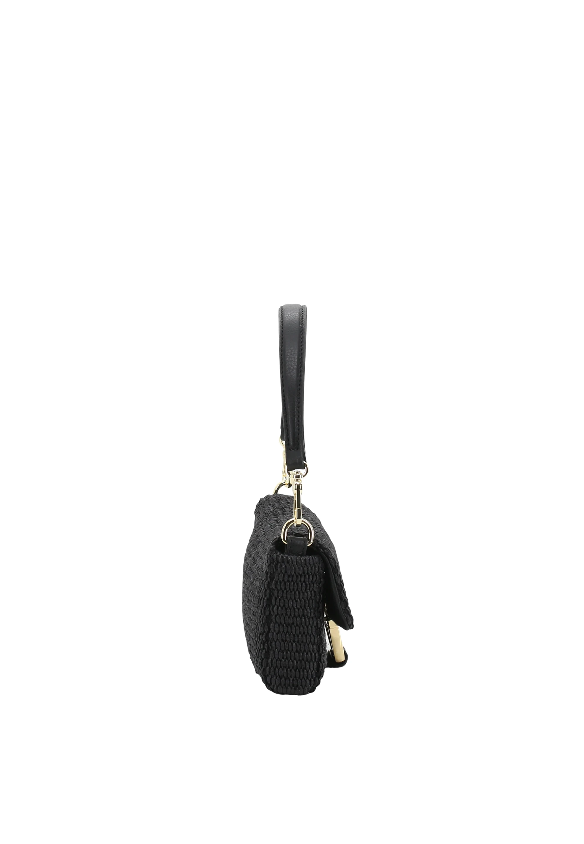 Shoulder bag TEMI Leather Raffia Standard