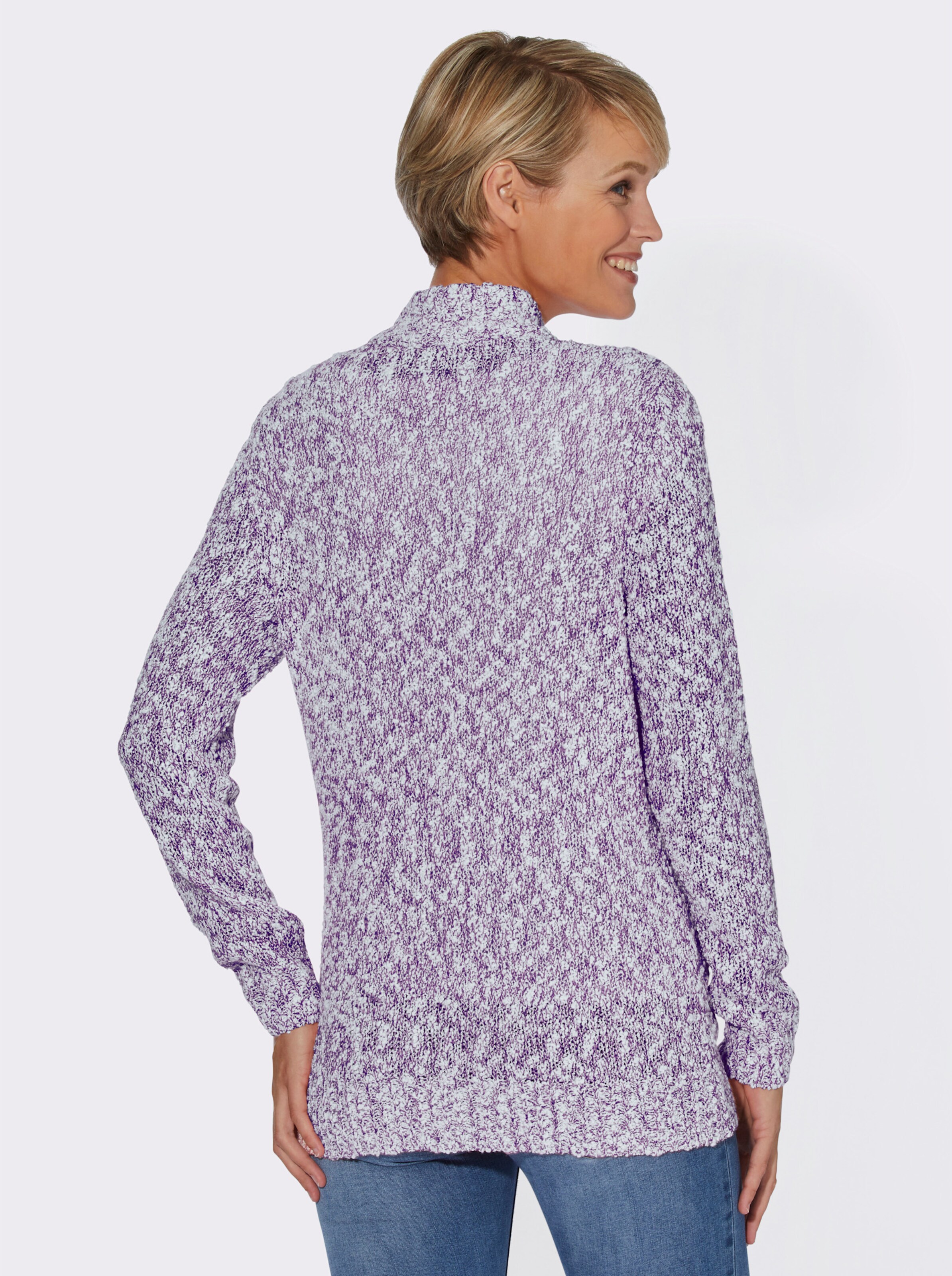 Strickjacke aus Sommer-Bouclé