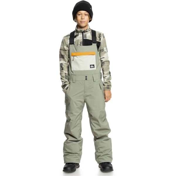 Pantalon de ski QUIKSILVER MASH UP YOUTH BIB SEA SPRAY