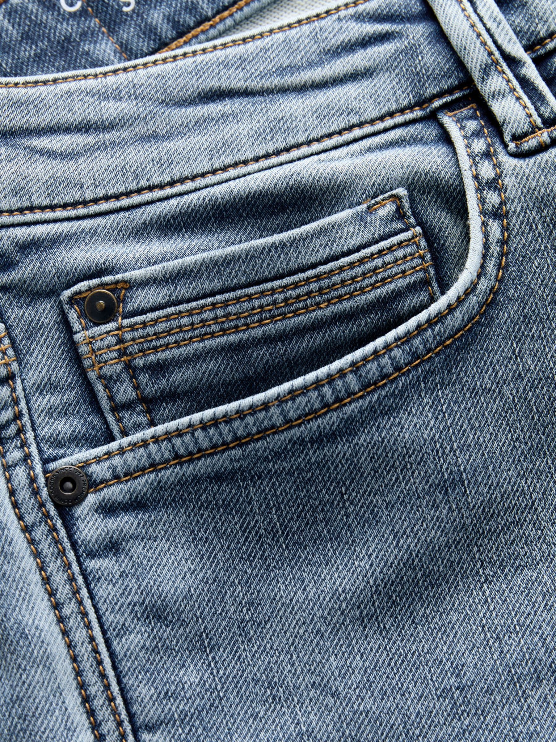 Vintage lichtblauw - Straight fit - Comfortabele stretchjeans