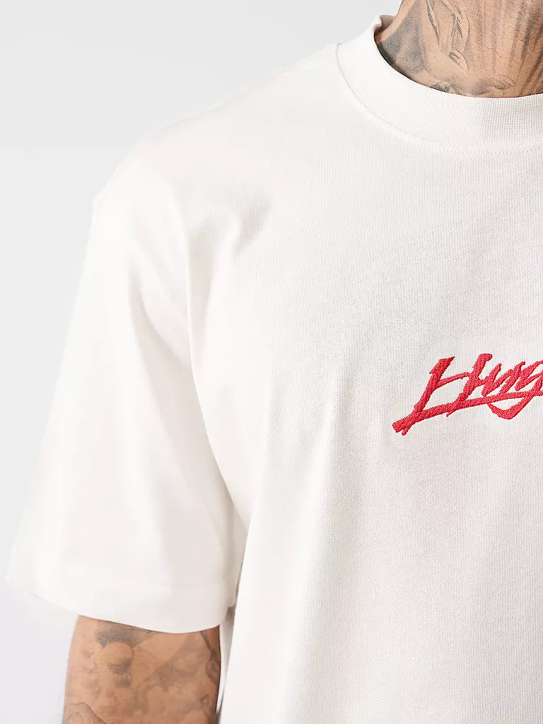 HUGO T-Shirt DLOGOTEE weiss