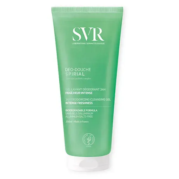 SVR SPIRIAL DEO DOUCHE Gel Lavant Déodorant 200ML