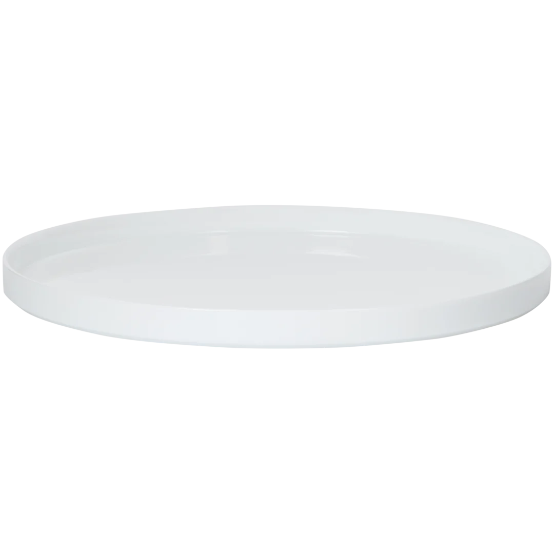 Assiette en verre opale Bormioli