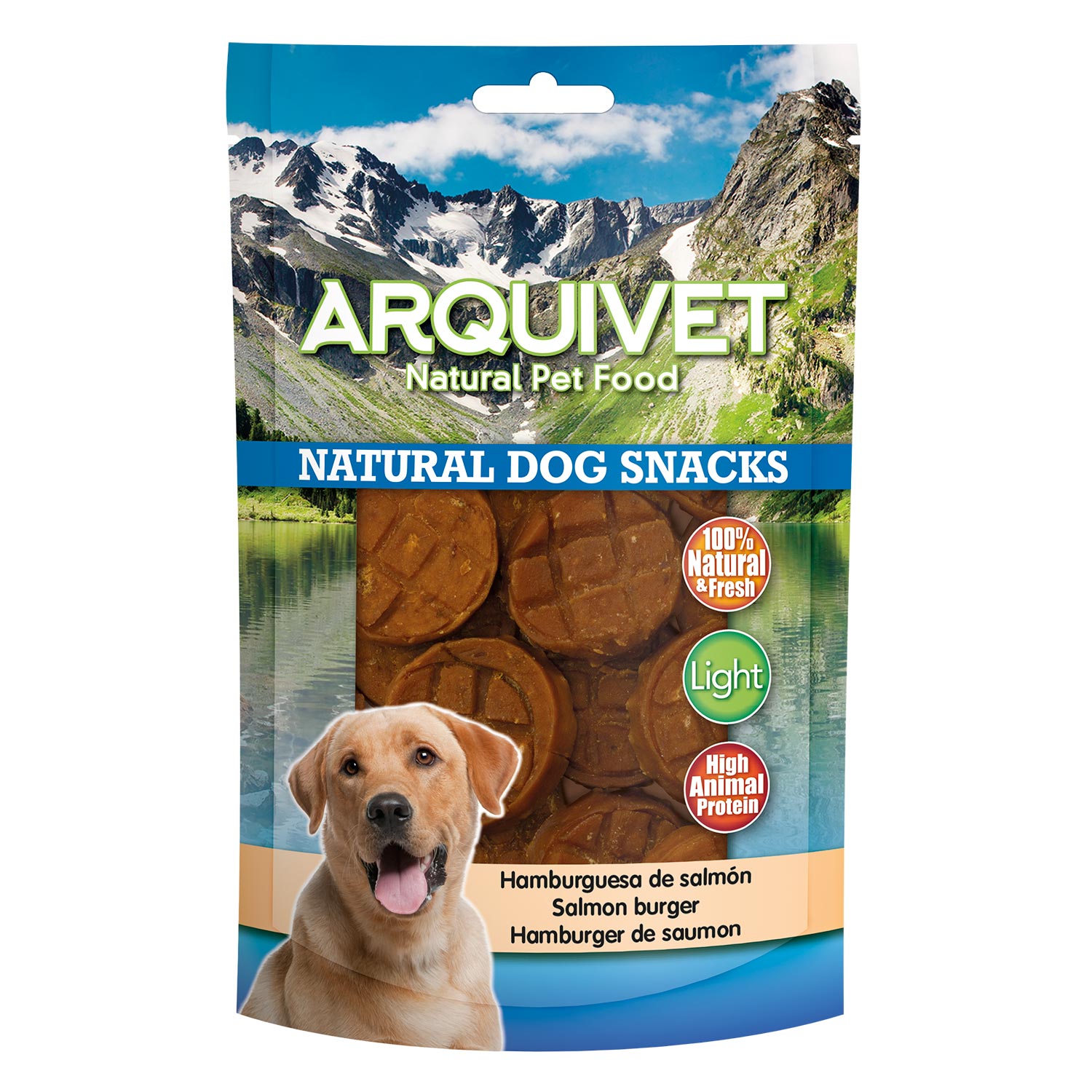 Hambúrguer de Salmão - Lanches Naturais - 100g