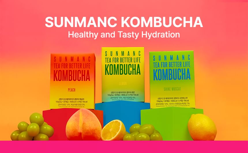 SUNMANC - Tea For Better Life Kombucha Bundelset - 6 Soorten