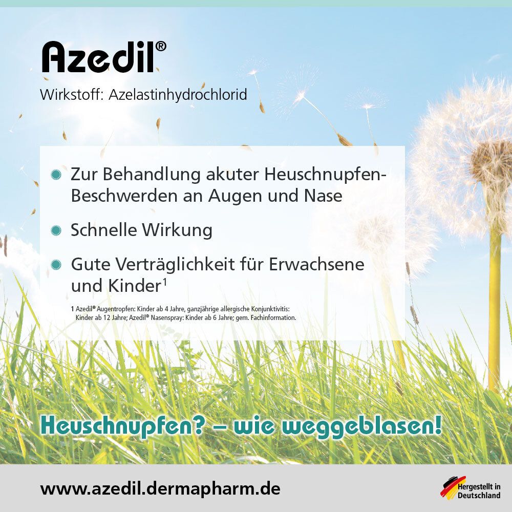 Azedil® 0,5 mg/ml Augentropfen