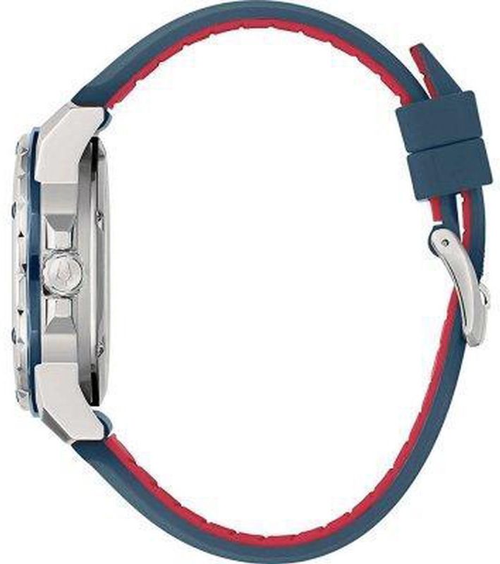 Bulova - Herenhorloge - Blauw - Roestvrij Staal - Mechanisch - 20 Bar Waterdicht