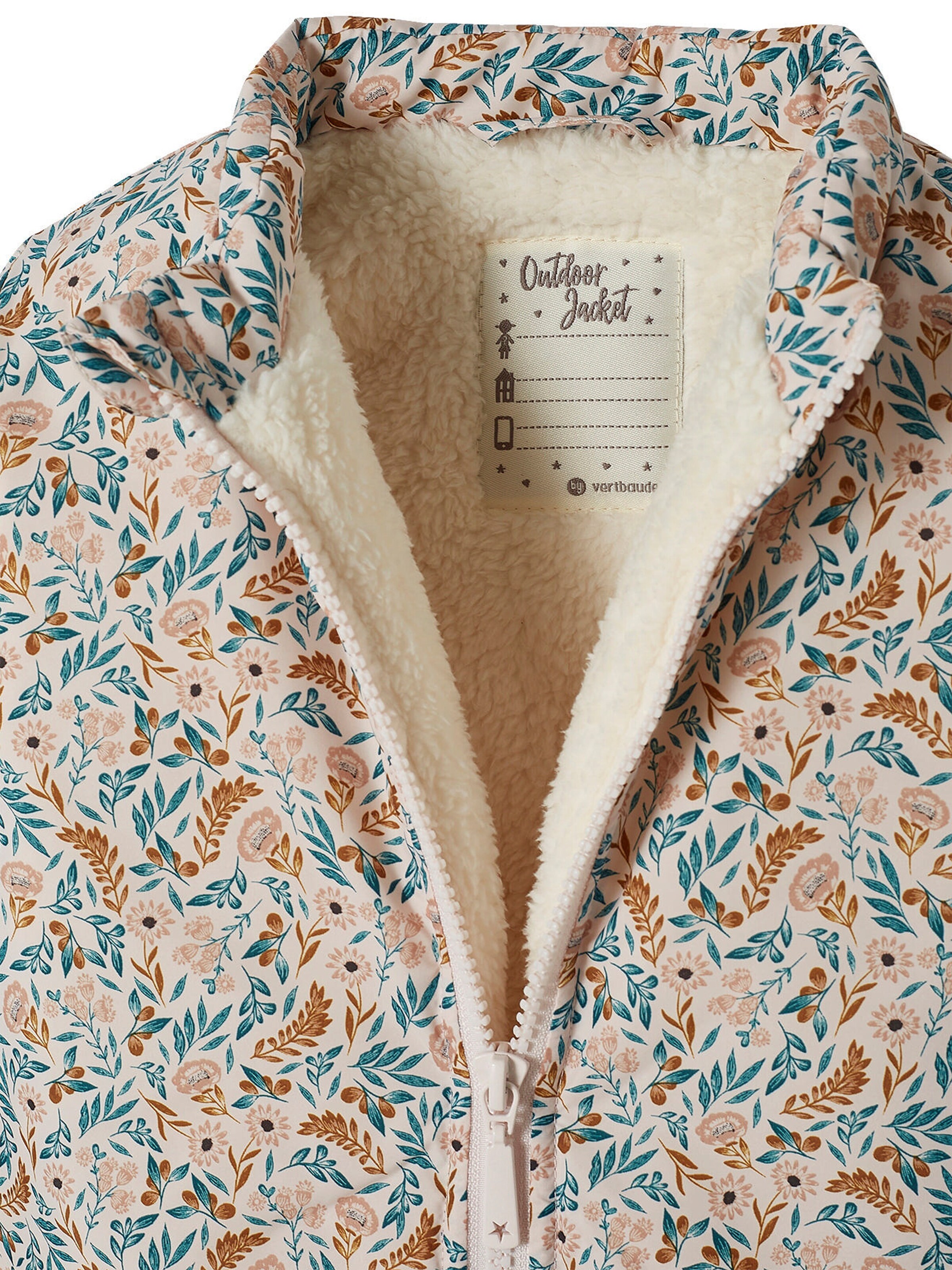 Vertbaudet Mädchen 3-in-1-Winterjacke mit Recycling-Polyester dunkelgrün