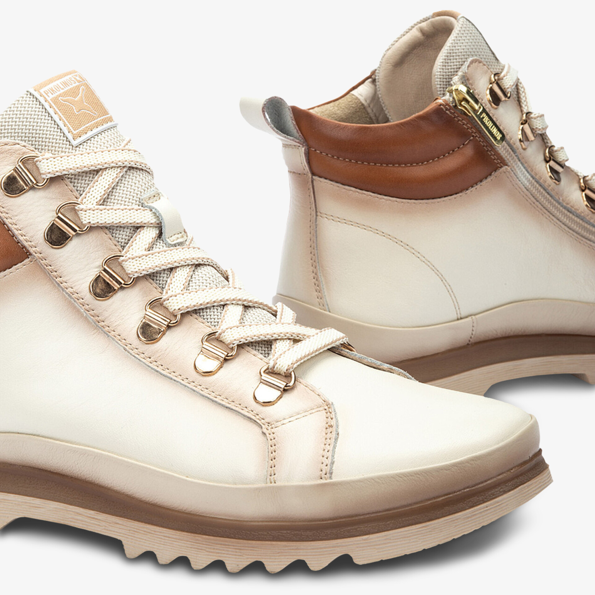 PIKOLINOS Damen Stiefel weiß