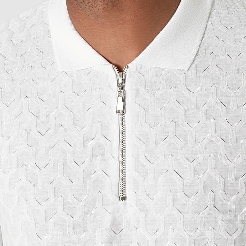 Polo Manches Courtes PL-08 Blanc