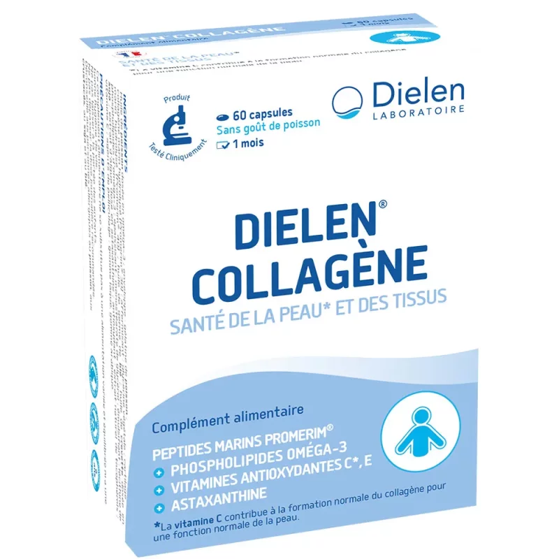 Collagene Sante Et Beaute De La Peau - Dielen -  60 Capsules